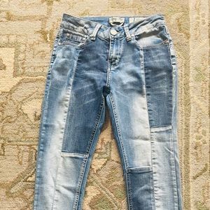 Indigo Rein patchwork jeans 3 retro Y2K